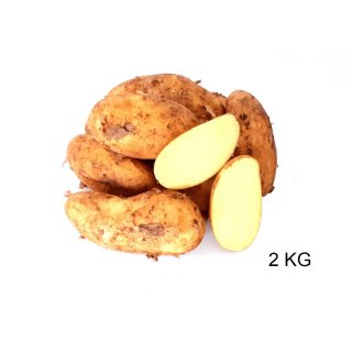 Frische Speisekartoffeln festkochend - Kartoffel Annabelle - Salatkartoffeln - Ernte 2022 - 2KG