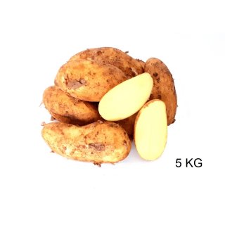 Frische Speisekartoffeln festkochend - Kartoffel Annabelle - Salatkartoffeln - Ernte 2022 - 5KG
