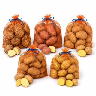 Frische Kartoffeln Kartoffelmix Probierpaket verschiedene Kartoffelsorten mehlig, vorwiegend festkochend, festkochend 5 KG