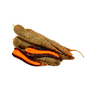 Schwarze Karotten Möhren naturbelassen aus Deutschland 8KG